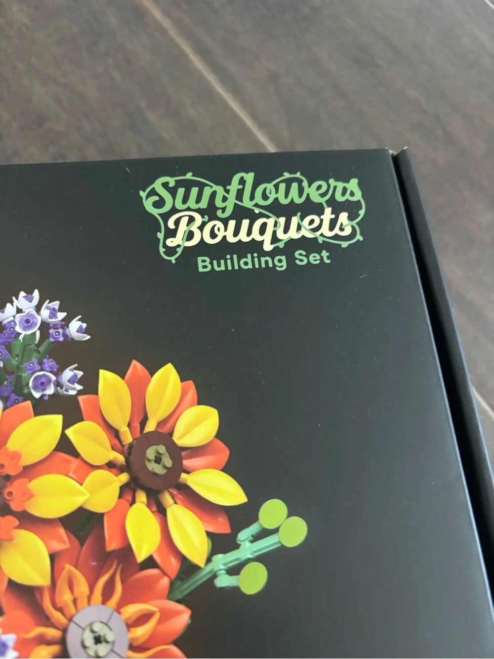 Sunflowers Bouquets Building Set - Yellow & Orange